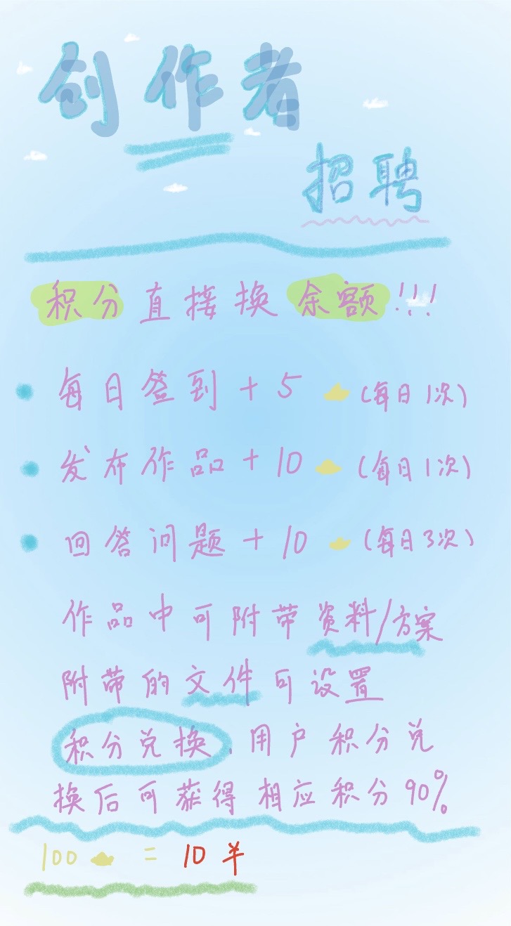 创作者招募